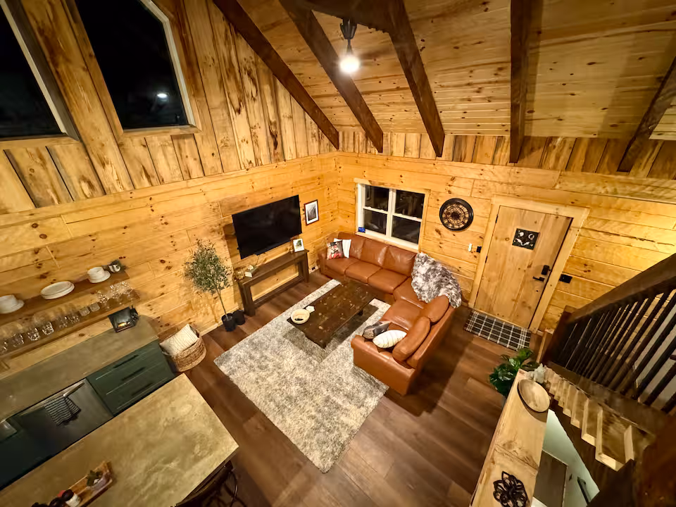 Open-concept living room